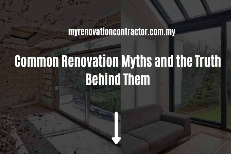 Common Renovation Myths