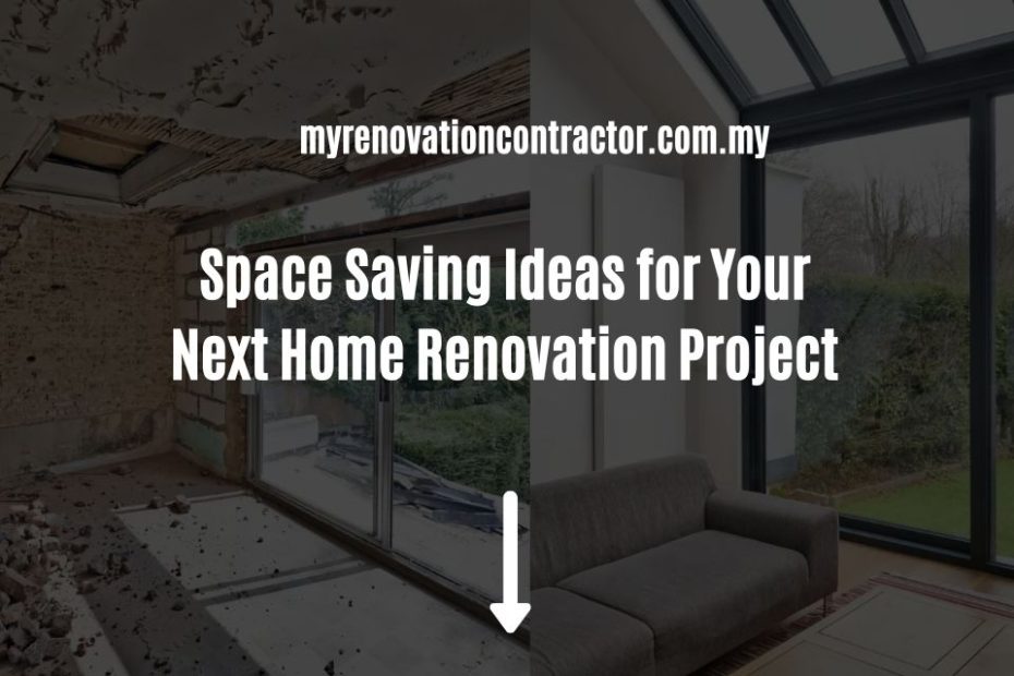 Space Saving Ideas for Your Next Home Renovation Project