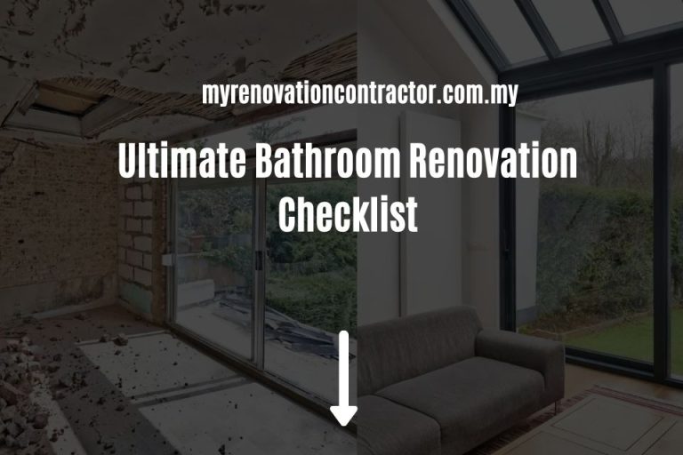 Ultimate Bathroom Renovation Checklist [2026] - Low Maintenance Bathroom Renovation Checklist