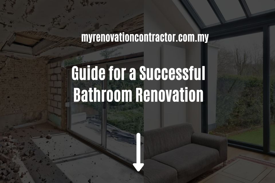 Guide For A Successful Bathroom Renovation 